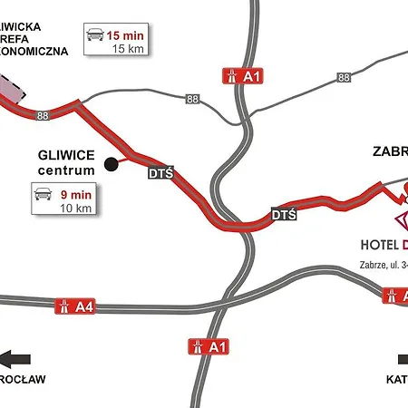 Diament - Gliwice Hotel Zabrze